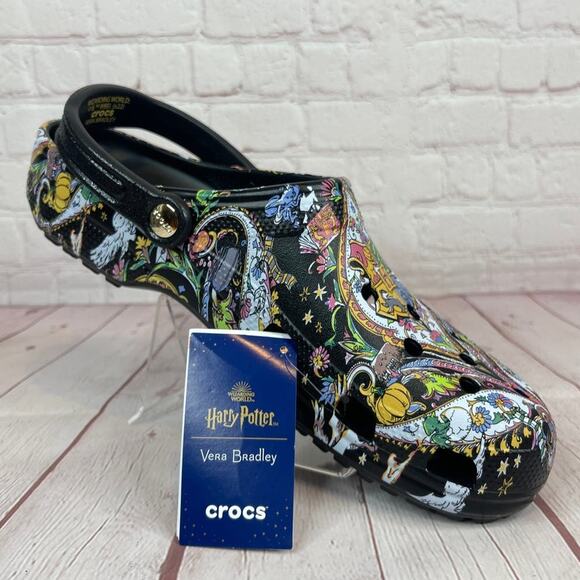 Crocs Harry Potter Classic x ‘Vera Bradley’ Clogs Mens Size 13 (208037-0C4) main image 6